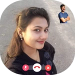 ladki se video call krne wala apps android application logo